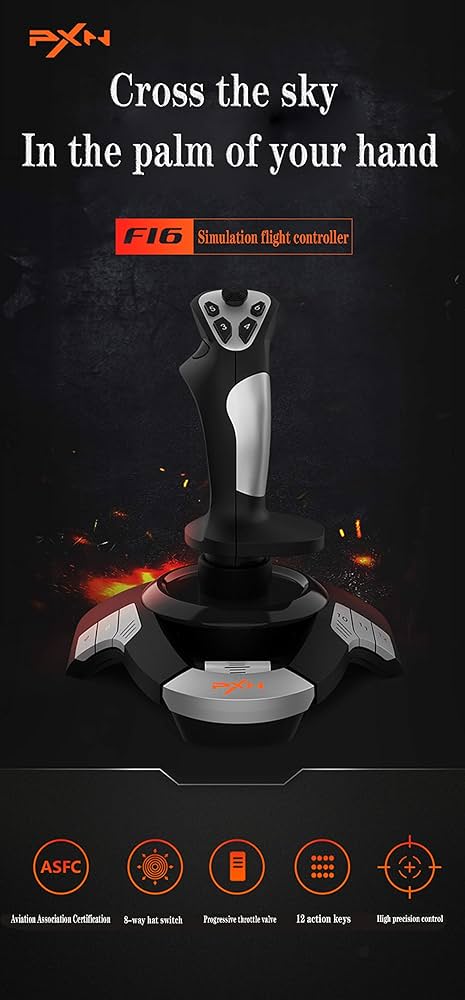 Amazon.co.jp: PXN-USB フライトシミュレーションスティック PC